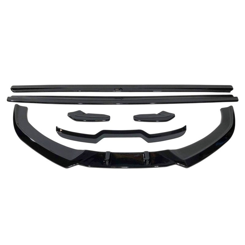 Spoiler Diffuser Body Kit Audi A3 2017-2019 Look RS3 Glossy black