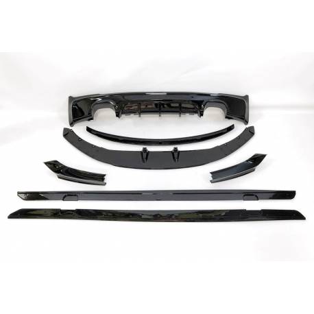Spoiler Body Kit BMW F22 / F23 Look M Performance Glossy Black TYPE-2