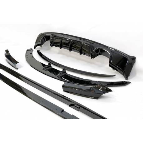 Spoiler Body Kit BMW F22 / F23 Look M Performance Glossy Black TYPE-2