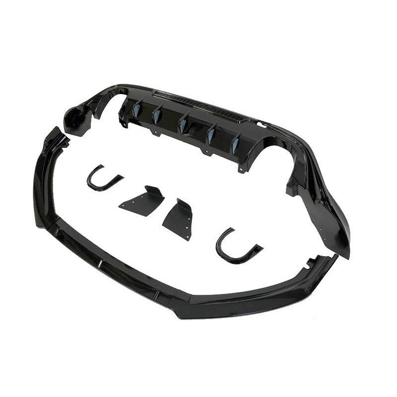Spoiler Diffuser Body Kit Ford Focus 2019+ Glossy Black
