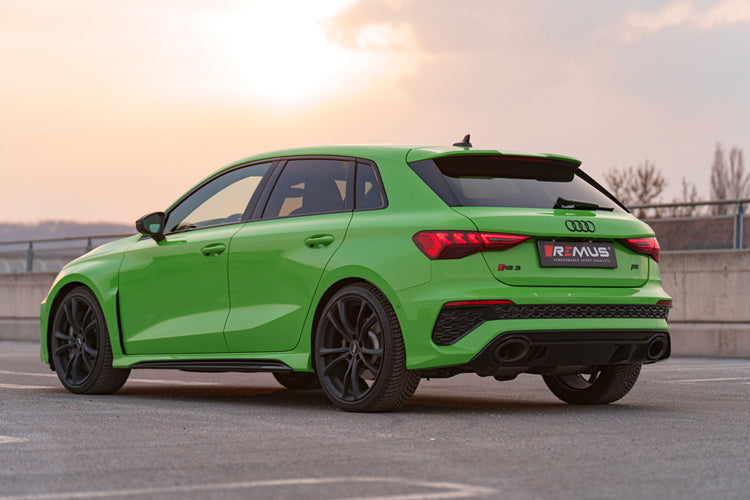 Remus RS3 2.5 TFSi SPORTBACK 294kw quattro S-tronic GPF (particulate filter) GPF-BACK-SYSTEM L/R