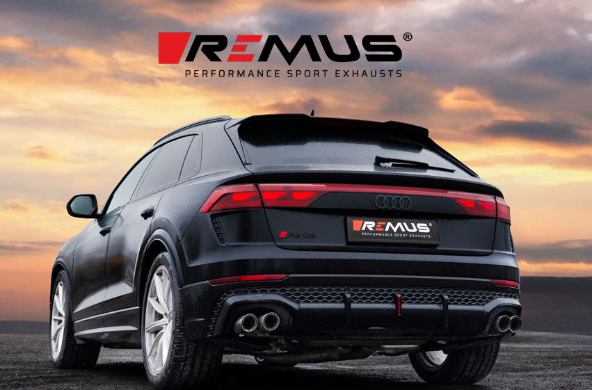 REMUS RS Q8 quattro (Performance) 4.0 turbo 441/471 kW RACING CAT-BACK-SYSTEM L/R