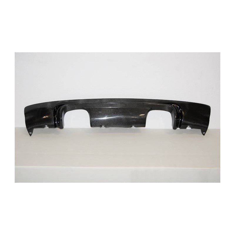 BMW E46 M3 carbon diffuser detail