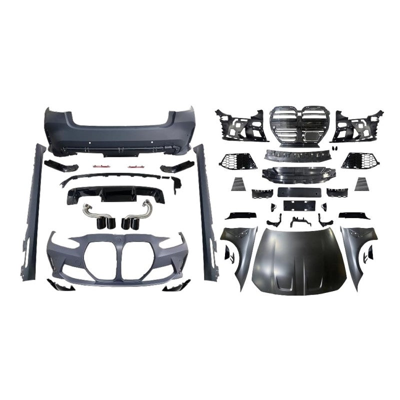 BMW G20-Look Bodykit, G80-Optik, Komplettkarosserie