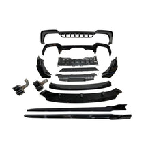 SPOILER DIFFUSER Body Kit BMW X3 G01 2018-2021 Look M Performance Glossy Black