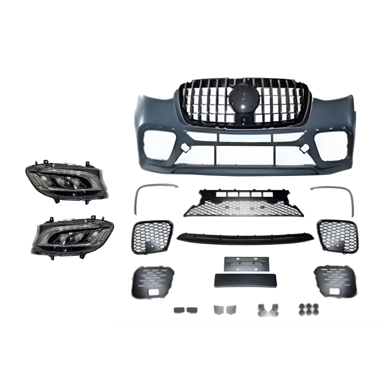 Mercedes Sprinter W907 2018+ AMG Look Voorbumper met Koplampen