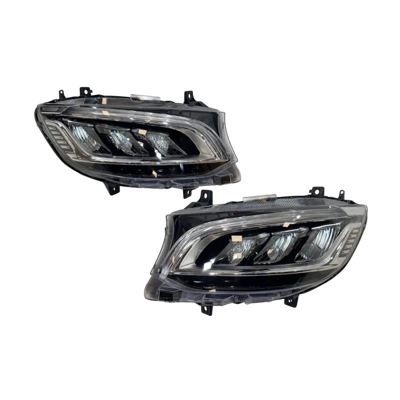Mercedes Sprinter W907 2018+ AMG Look Voorbumper met Koplampen