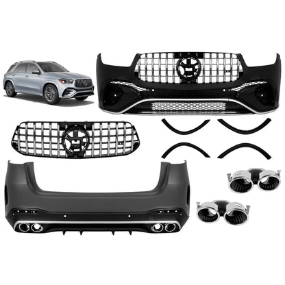 Mercedes GLE W167 SUV 2018-2023 / 2024-Up Bodykit GLE53 Look