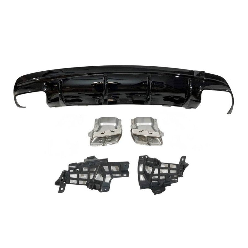 Mercedes CLA W117 2016-2018 Rear Diffuser A45 Facelift Look