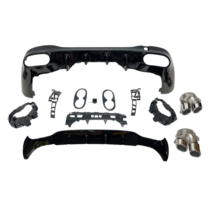 Mercedes CLA W118 Rear Diffuser A45 Look V2