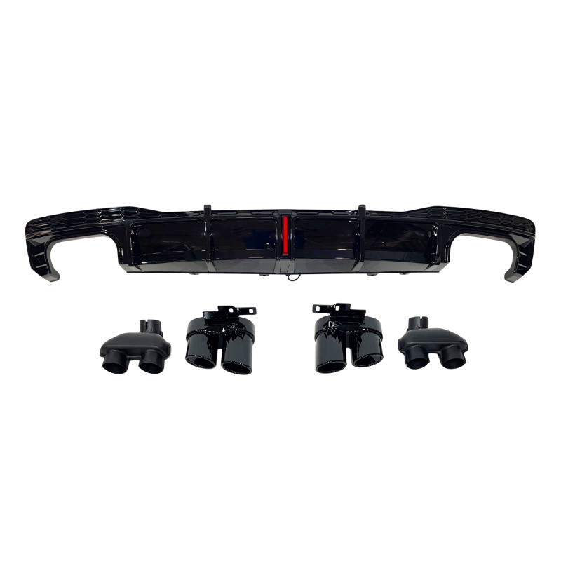 Achter Diffuser Audi A7 C8 2019-2024 Look S7 SLine