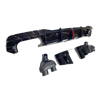 Achter Diffuser Audi A7 C8 2019-2024 Look S7 SLine