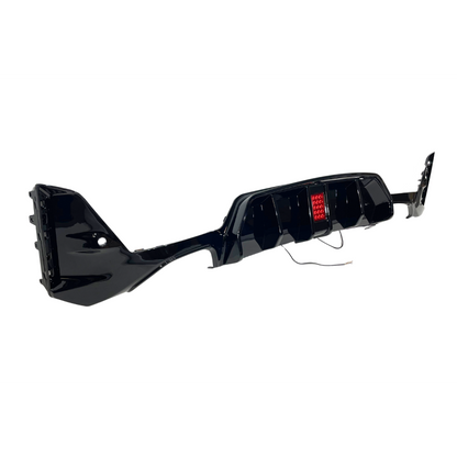 Achter Diffuser BMW G20 / G21 LCI M Performance-Look Red Brake Light