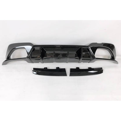 Achter Diffuser BMW G20 / G21 Look M3 Competition Glossy Black