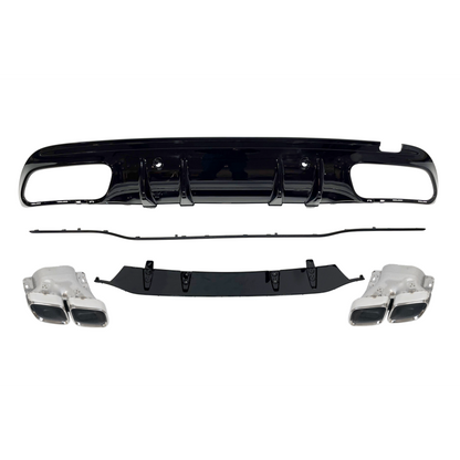 Achterspoiler Mercedes W205 (2019) Sedan & Station – Look C63 (ABS)